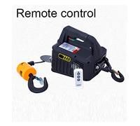 500kg telecomando gru gru fune metallica paranco elettrico guscio in alluminio paranco for uso domestico piccolo paranco for gru Uso domestico(Remote control,300 Kg 11.8m)