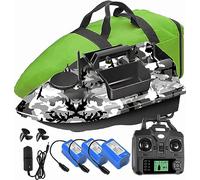 500M GPS barchino carpfishing Bait Boat Carp Hook Post barca da pesca, sensore LCD Fishfinder, con borsa, 12000mAh Batteria di grande capacità, regala antenne, eliche e altri piccoli regali, one key r