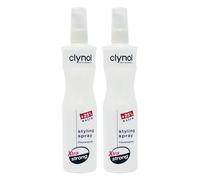 500ml Clynol Stylingspray Xtra strong Megapack di spray per capelli (2 x 250 ml)