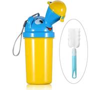 [500ML] Minzione Dispositivo Portatile di Emergenza Orinatoio Vasino WC Con Spazzola Pulita,per Bambini,a Tenuta Bambino Potty Pee Training,Utilizzato per Auto Viaggio Campeggio e Attività all' Aperto