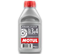 500ml Motul DOT ¾ OLIO Liquido Fluido Freni 100% Sintetico Universale Auto