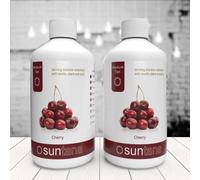 500ml Spray Tan Profumato Alla Ciliegia 10% (Medium) - 2x250ml Soluzione Suntana