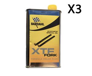 500ML X3 Bardahl XTF FORK Synthetic Oil Olio forcelle ammortizzatori moto racing