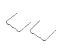 500PCS 0.6mm Flat Staples for Plastic per welder Repair 500PCS | 500pcs pack, 0.6mm thickness, flat shape, fits most hot staplers, quick plastic fusion