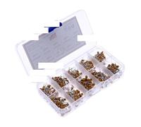 500Pcs 10 Value Monolithic Capacitor Assorted Mixed Box kit 0.1uf 0.15uf 0.22uf 0.33uf 0.47uf 0.68uf 1uf 2.2uf 4.7uf 10uf EKFBQBGW