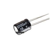 500PCS 1000UF 16V 16V1000uf electrolytic capacitor 8mmx16mm RRBXXUYN