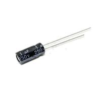 500PCS 1UF250V Electrolytic Capacitor 250V1UF Aluminum Electrolytic Capacitor 6.3 * 12mm ICXLPMC