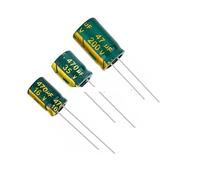500PCS 200V47UF 200V 16V 35V 47UF 470UF 16V470UF 35V470UF Aluminum Electrolytic Capacitors High-frequency Crystal AUOQKQUT(16V470UF 8x12)
