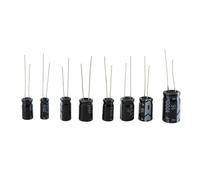 500pcs 24Value 10V 16V 25V 50V 0.1UF-1000UF condensatore elettrolitico Kit