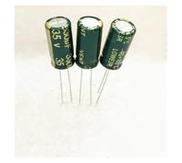 500PCS 330UF 35V LOW Aluminum Electrolytic Capacitor 35V330UF 8X16MM AUOQKQUT