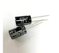 500PCS 470UF 35V Electrolytic Capacitors 35V470UF 10X13mm ICXLPMC