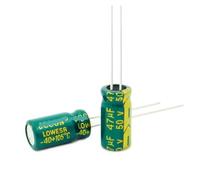 500PCS 47UF 50V 50V47UF Aluminum Electrolytic Capacitor high-frequency 6X12MM