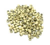 500pcs Alluminio Piccole Perle Per Estensioni Dei Capelli Anelli Vestiti In Silicone Salone Professionale Strumento Capelli di Qualità Per Styling Estensioni Moda