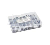 500pcs/box 24 types 10V 16V 50V 25V 47UF DIP aluminum electrolytic capacitor electronic circuit maintenance 0.1uF-1000uF EKFBQBGW