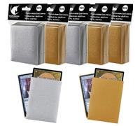 500Pcs Buste Proteggi Carte, 66 * 91mm Soft Sleeves, Card Sleeves, Transparent Bustine Carte per Carte Standard, Carte da Gioco, Bustine Protettive per YuGiOh Carte, MTG, Carte Magic