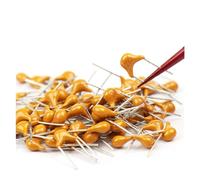 500Pcs Ceramic Capacitor Kit 0.1uF-10uF 2.2uF 4.7uF Multilayer Monolithic Ceramic Capacitor Assortment Kit 10Values x 50Pc NWPNLXEA