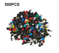 500pcs / Confezione Auto Clip Pins Misto Rivetto Paraurti Fender Fermo Bordo