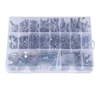 500pcs Electrolytic Condensatore Set Essenziale per Elettronico Appassionati Di