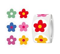 500Pcs Fiore Sticker Kid Ricompensa per Scrapbooking Diario Notebook Album Etichetta Adesiva Avvolgimento per Imballaggio Ricompensa aula