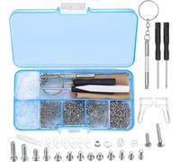 500Pcs Kit Riparazione Occhiali, Strumento Di Riparazione Degli Occhiali Kit, Se