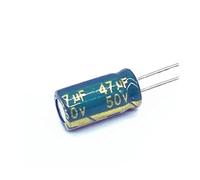 500pcs/lot high frequency low impedance 50V 47UF aluminum electrolytic capacitor size 6 * 12 47UF 50V 20% ICXLPMC