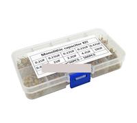 500PCS/lot Multilayer Ceramic Capacitor Assortment Kit 10Values*50PCS 0.1uF-10uF(104~106) 50V Ceramic Capacitors Set pack