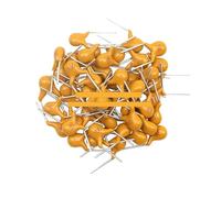 500pcs Multilayer Ceramic Capacitor Assorted Kit 50V 10values*50pcs 0.1uF - 10uF Monolithic Capacitance Set with Box MQXFCZUX