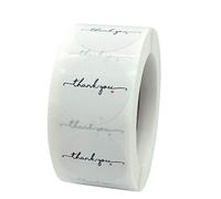 500pcs Thank You Adesivi Sigillo Etichetta Scrapbooking Cottura Sacchetti Regalo Decorazione Matrimonio Cancelleria Etichette Adesive per Scrivere Sul Gesso