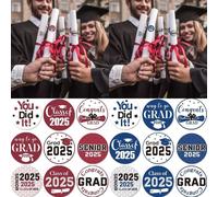 500Pezzi Adesivi di Laurea el 2025 25Mm Etichette Adesive