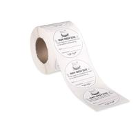 500pz Adesivi Uova Fresche di Fattoria, 5cm Adesivi Cartone di Uova Autoadesive Farm Fresh Eggs Stickers per Uova Fresche Adesivi per Imballaggio di Uova di Quaglia e Pollo