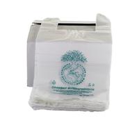500PZ BUSTE BIODEGRADABILI MANICO COMPOSTABILI MINI 23X40 SHOPPER