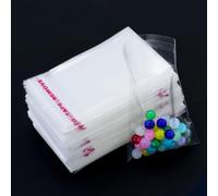 500Pz Sacchetti Di Plastica Autoadesivi,7x10cm,Bustine Trasparenti Richiudibili Cellophane Trasparenti,Piccoli Sacchetti Confetti Per Biscotti,Caramelle,Noci,Cioccolato,Orecchini