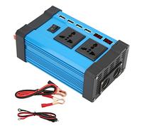 500W Modified Sine Wave Inverter Solar Inverter with Smart Dual LCD Display Screen 4 USB 4.2A Fast Charging Ports