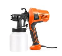 500W Spruzzatore di vernice for uso domestico 800ml Pistola a spruzzo portatile a ad alta pressione staccabile for la verniciatura pareti del soffitto Porta a recinzione, Superficie versatile(B)