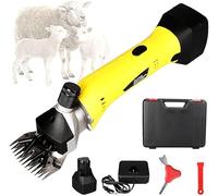 500W Tosapecore Elettrico Professionale, Due Batterie, Ricaricabili, Wireless, Per La Rasatura Della Lana Da Pelliccia in Pecore, Capre, Bovini, Animali Da Allevamento of(Size:13straightteeth)