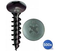 500 PZ MUSTAD Vite PANELVIT® FC testa fungo collare ph autoforante fissaggio ban