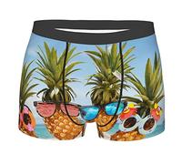 501 Ananas Uomo Boxer Shorts Moda Boxer Aderenti Classico Underwear Elastico Intimo Boxer XXL