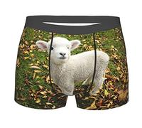 501 Animali da Pecora Uomo Mutande Aderenti Boxer Moda Intimo Boxer Elastico Intimo M