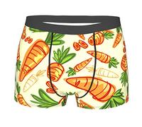 501 Carota Vegetale Vegetale Naturale Uomo Intimo Boxer Elastico Boxer Aderenti Comfort Mutande Aderenti Boxer S
