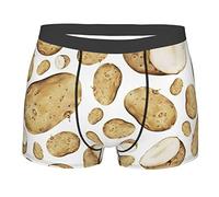501 Patata Uomo Slip Mutande Elastico Intimo Flessibile Boxer Slip Aderenti Intimo Boxer M