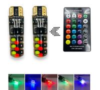 501 RGB Telecomando LED Interno Lampadine Luce Per Opel Cavalier Calibra Tigra