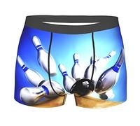 501 Sport con La Palla da Bowling Uomo Boxer Shorts Moda Boxer Elastico Boxer Slip Leggeri Intimo M