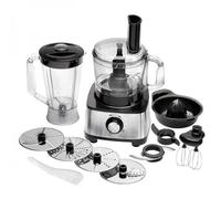 PROFICOOK PC-KM 1063 ROBOT DA CUCINA, 1200 W, capacità ciotola 1,2 l, Nero, Acciaio inox