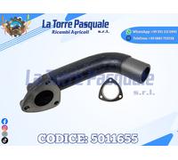 5011655 COLLETTORE SCARICO MARMITTA TRATTORE FIAT 540 640 EC+GUARNIZIONE 5152380