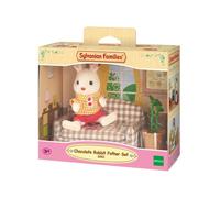 Sylvanian Families - Papà coniglio cioccolato e divano