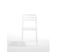 501434 Q.TA' 1 SEDIA C/BRACCIOLI ASPEN BIANCO