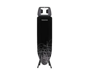 501568 Q.TA' 1 ASSE DA STIRO TAURUS ARGENTA BLACK 39X140 CM
