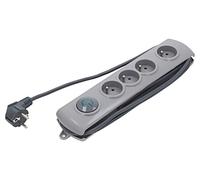 50163-QOL1 50163 Presa elettrica: Prese di sicurezza: 4 230VAC 10A grigio 1,5...