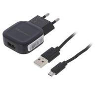 50195-QOL1 Alimentatore: Impulso 5VDC 2,4A Off: USB 12W 220-240VAC Vai: Conne...