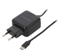 50197 Alimentazione: Impulso Tensione Permanente 5VDC 2,4A 12W Off: USB C QOLTEC